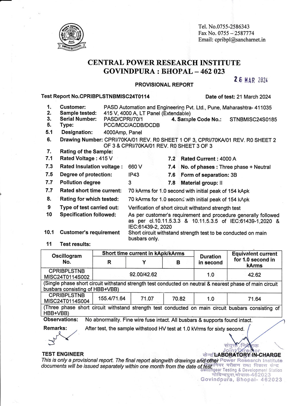 Electrical Consultancy Services in Pune